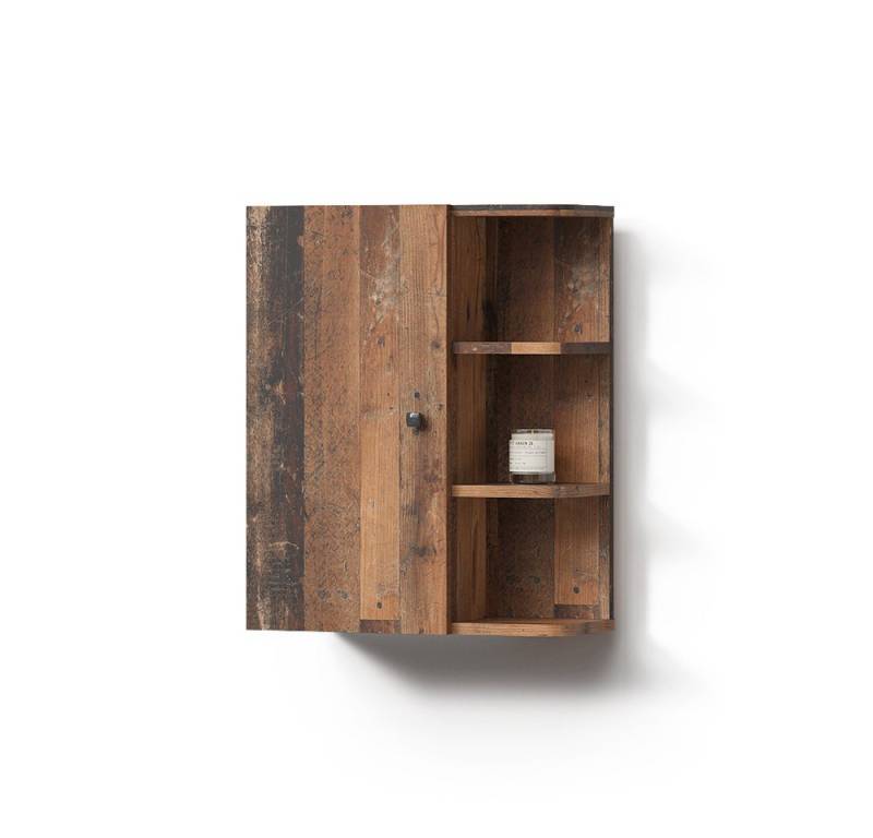 Livinity® Hängeschrank Fucino, Eiche rustikal/Braun, 47.2 x 59.2 cm von Livinity®