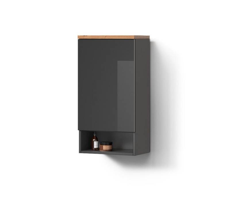 Livinity® Hängeschrank Tanaro, Anthrazit/Anthrazit, 40 x 77.5 cm von Livinity®