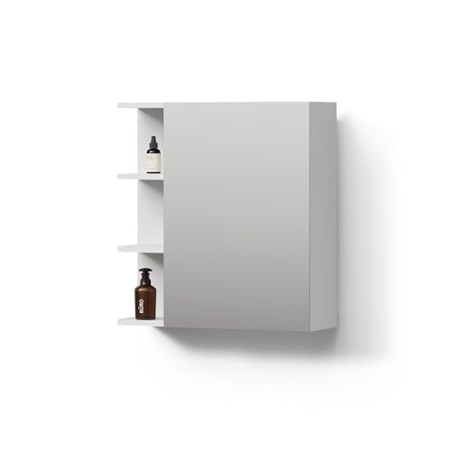 Livinity Badspiegelschrank Fucino, Weiß, 62 x 64 cm Livinity Badspiegelschrank Fucino, Weiß, 62 x 64 cm von Livinity