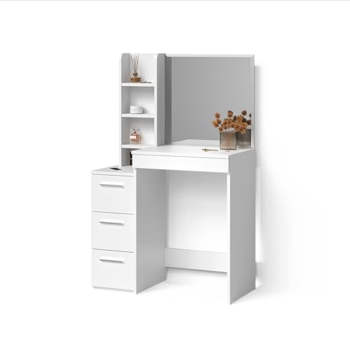 Livinity Schminktisch Ivera, Weiß, 79.9 cm Livinity Schminktisch Ivera, Weiß, 79.9 cm von Livinity