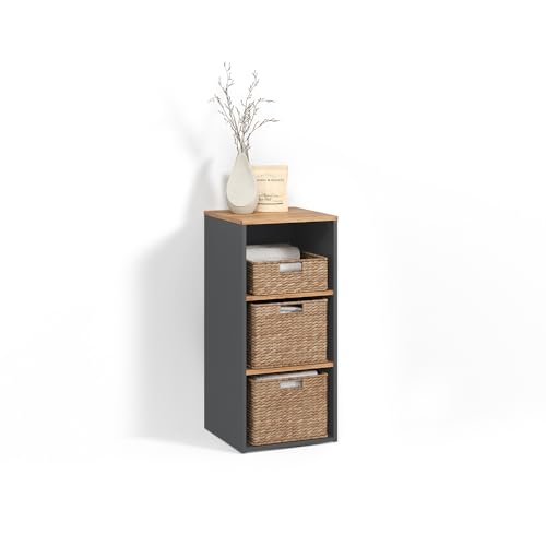 Livinity Waschmaschinenschrank Paolina, Anthrazit/Goldkraft Eiche, 40.2 x 88.2 cm Livinity Waschmaschinenschrank Paolina, Anthrazit/Goldkraft Eiche, 40.2 x 88.2 cm von Livinity