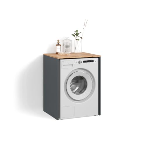 Livinity Waschmaschinenschrank Paolina, Anthrazit/Goldkraft Eiche, 68 x 88.2 cm Livinity Waschmaschinenschrank Paolina, Anthrazit/Goldkraft Eiche, 68 x 88.2 cm von Livinity