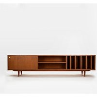 Mid-Century Sideboard, Kommode, Anrichte Aus Eiche Vaneer - Livlo T-S18 von LivloDesign