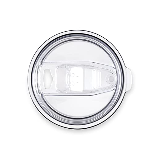 Livole BPA-frei Deckel für 12oz Kaffeebecher, Schiebedeckel, Transparent von Livole