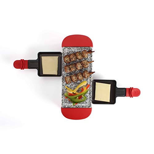 Domoclip doc156r Raclette 2 Personen, 350 rot von Livoo feel good moments