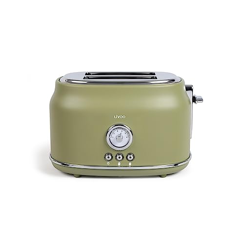2-scheiben-toaster 815w grün - dod181v von Livoo feel good moments