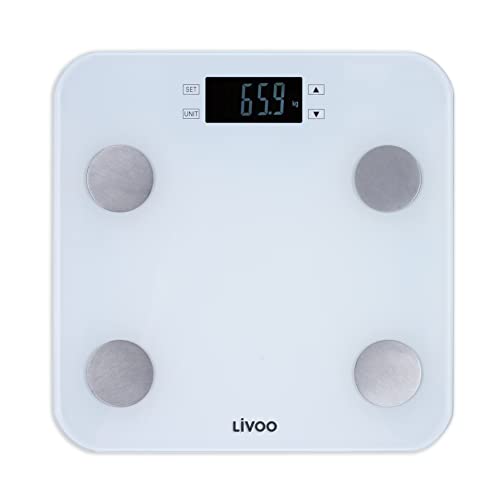 Livoo - Personenwaage, Körperanalysewaage DOM427W von Livoo feel good moments