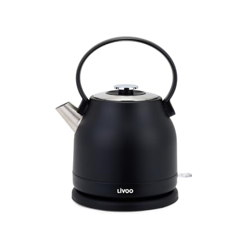 Wasserkocher 1,5 l 2200 W schwarz - DOD202N von Livoo feel good moments