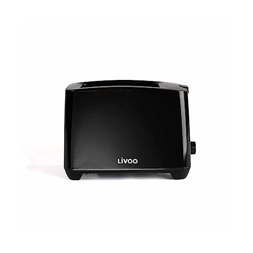 Livoo - Toaster 2 Schlitze DOD162N - 650-750W, 3 Funktionen, 7 Stufen, herausnehmbare Krümelauffangschale von Livoo feel good moments