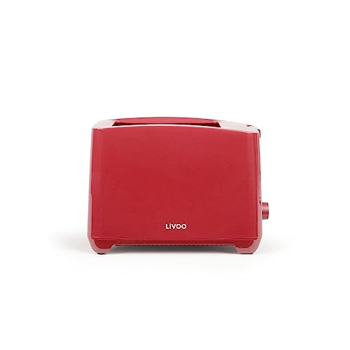 Livoo - Toaster 2 Schlitze DOD162N - 650-750W, 3 Funktionen, 7 Stufen, herausnehmbare Krümelauffangschale von Livoo feel good moments