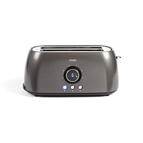 Toaster mit digitaler Anzeige | 1400 W | LIVOO von Livoo feel good moments