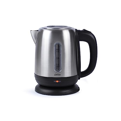 Wasserkocher 1,2 l 1630 W grau - DOD182 von Livoo feel good moments