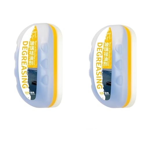 2stück Automotive Ölfilm Reinigungsbürste, Multifunktionaler Auto Glasreiniger mit 120ML Ölfilm Entferner, Anti-Beschlag Glasreiniger für Autoscheiben, Windschutzscheiben & Spiegel Neu 2stück Automotive Ölfilm Reinigungsbürste, Multifunktionaler Auto Glasreiniger mit 120ML Ölfilm Entferner, Anti-Beschlag Glasreiniger für Autoscheiben, Windschutzscheiben & Spiegel Neu von Livoravoli