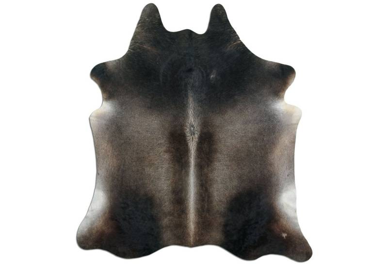 Livorio Fellteppich L210 x B180 cm - schwarz braun grau, Kuhfell, Premium Kuhfell Teppich, Rinderfell, Echtfell, grey Livorio Fellteppich L210 x B180 cm - schwarz braun grau, Kuhfell, Premium Kuhfell Teppich, Rinderfell, Echtfell, grey von Livorio