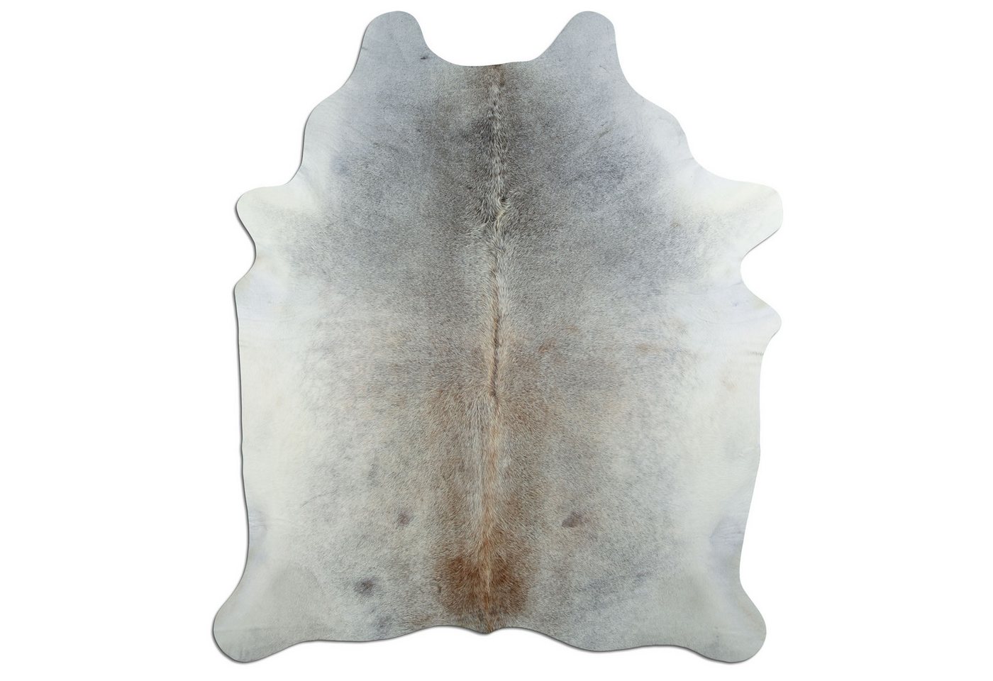 Livorio Fellteppich L215 x B180 cm - grau weiß, Kuhfell, Premium Kuhfell Teppich, Rinderfell, Echtfell, tan grey Livorio Fellteppich L215 x B180 cm - grau weiß, Kuhfell, Premium Kuhfell Teppich, Rinderfell, Echtfell, tan grey von Livorio