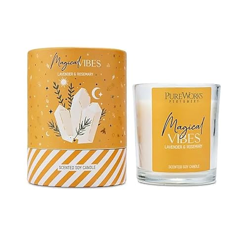 LivuX Duftkerze Magische Schwingungen – Sojawachskerze 120 g – Mit ätherischen Ölen – 20 Std. Brenndauer – 7x8 cm – Geschenkbox – Energie & Ausgleich 1394 LivuX Duftkerze Magische Schwingungen – Sojawachskerze 120 g – Mit ätherischen Ölen – 20 Std. Brenndauer – 7x8 cm – Geschenkbox – Energie & Ausgleich 1394 von LivuX