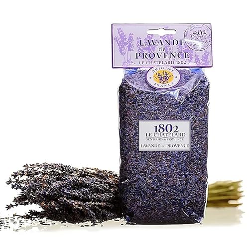 LivuX Lavandinblüten 100 g – Getrocknete Lavendelblüten (Lavandula Intermedia) aus Frankreich – Für Duftkissen, Räucherwerk & Aromaanwendungen – Natürlich & intensiv 1379 von LivuX