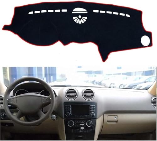LiyanWu Auto Armaturenbrett Schattierung Matte, Für Benz M Class W164 ML350 ML250 2006-2011 Armaturenbrett-Abdeckung Sonnenschutz Pad Instrument Panel Teppiche LiyanWu Auto Armaturenbrett Schattierung Matte, Für Benz M Class W164 ML350 ML250 2006-2011 Armaturenbrett-Abdeckung Sonnenschutz Pad Instrument Panel Teppiche von LiyanWu