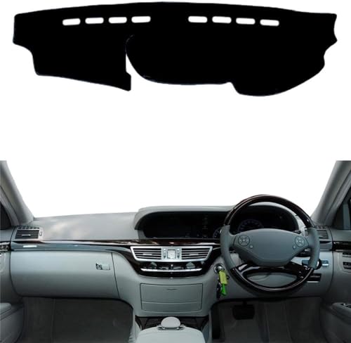LiyanWu Auto Armaturenbrett Schattierung Matte, Für Benz S-Class W221 2006-2013 Armaturenbrett-Abdeckung Sonnenschutz Pad Instrument Panel Teppiche LiyanWu Auto Armaturenbrett Schattierung Matte, Für Benz S-Class W221 2006-2013 Armaturenbrett-Abdeckung Sonnenschutz Pad Instrument Panel Teppiche von LiyanWu
