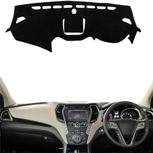 LiyanWu Auto Armaturenbrett Schattierung Matte, Für Hyundai IX45 2013-2018 Armaturenbrett-Abdeckung Sonnenschutz Pad Instrument Panel Teppiche von LiyanWu