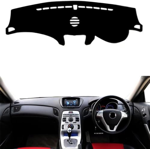 LiyanWu Auto Armaturenbrett Schattierung Matte, Für Hyundai Rohens 2009 Armaturenbrett-Abdeckung Sonnenschutz Pad Instrument Panel Teppiche von LiyanWu
