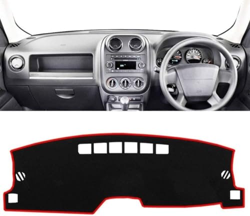 LiyanWu Auto Armaturenbrett Schattierung Matte, Für Jeep Patriot Compass 2011-2017 Armaturenbrett-Abdeckung Sonnenschutz Pad Instrument Panel Teppiche LiyanWu Auto Armaturenbrett Schattierung Matte, Für Jeep Patriot Compass 2011-2017 Armaturenbrett-Abdeckung Sonnenschutz Pad Instrument Panel Teppiche von LiyanWu
