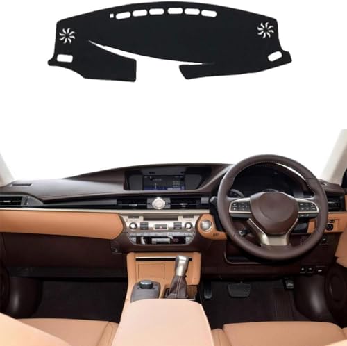 LiyanWu Auto Armaturenbrett Schattierung Matte, Für Lexus ES200 2014-2018 Armaturenbrett-Abdeckung Sonnenschutz Pad Instrument Panel Teppiche von LiyanWu