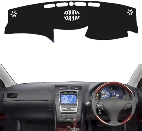 LiyanWu Auto Armaturenbrett Schattierung Matte, Für Lexus GS GS450h 2006-2011 Armaturenbrett-Abdeckung Sonnenschutz Pad Instrument Panel Teppiche LiyanWu Auto Armaturenbrett Schattierung Matte, Für Lexus GS GS450h 2006-2011 Armaturenbrett-Abdeckung Sonnenschutz Pad Instrument Panel Teppiche von LiyanWu