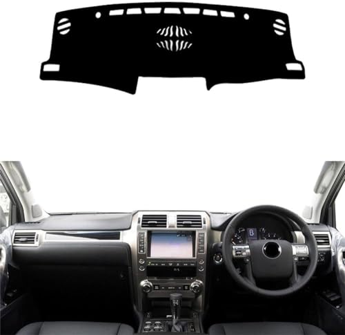 LiyanWu Auto Armaturenbrett Schattierung Matte, Für Lexus GX400 2010-2021 Armaturenbrett-Abdeckung Sonnenschutz Pad Instrument Panel Teppiche LiyanWu Auto Armaturenbrett Schattierung Matte, Für Lexus GX400 2010-2021 Armaturenbrett-Abdeckung Sonnenschutz Pad Instrument Panel Teppiche von LiyanWu