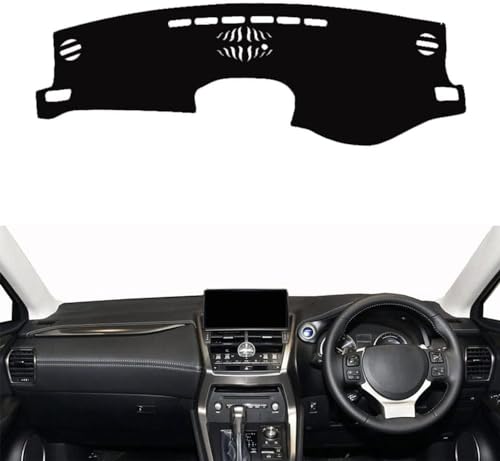 LiyanWu Auto Armaturenbrett Schattierung Matte, Für Lexus NX NX300 2015-2020 Armaturenbrett-Abdeckung Sonnenschutz Pad Instrument Panel Teppiche LiyanWu Auto Armaturenbrett Schattierung Matte, Für Lexus NX NX300 2015-2020 Armaturenbrett-Abdeckung Sonnenschutz Pad Instrument Panel Teppiche von LiyanWu