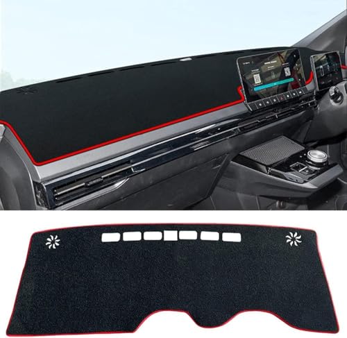LiyanWu Auto Armaturenbrett Schattierung Matte, Für MG 4 MG4 EV Electric EH32 Mulan 2022-2024 Armaturenbrett-Abdeckung Sonnenschutz Pad Instrument Panel Teppiche LiyanWu Auto Armaturenbrett Schattierung Matte, Für MG 4 MG4 EV Electric EH32 Mulan 2022-2024 Armaturenbrett-Abdeckung Sonnenschutz Pad Instrument Panel Teppiche von LiyanWu