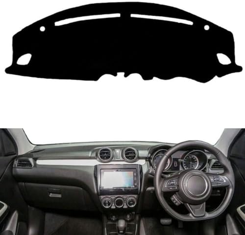 LiyanWu Auto Armaturenbrett Schattierung Matte, Für Suzuki Swift 2018 2019 Armaturenbrett-Abdeckung Sonnenschutz Pad Instrument Panel Teppiche von LiyanWu