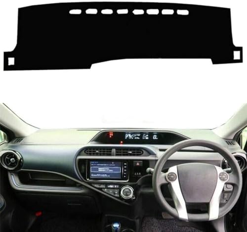 LiyanWu Auto Armaturenbrett Schattierung Matte, Für Toyota Aqua Prius C 2011-2019 Armaturenbrett-Abdeckung Sonnenschutz Pad Instrument Panel Teppiche LiyanWu Auto Armaturenbrett Schattierung Matte, Für Toyota Aqua Prius C 2011-2019 Armaturenbrett-Abdeckung Sonnenschutz Pad Instrument Panel Teppiche von LiyanWu