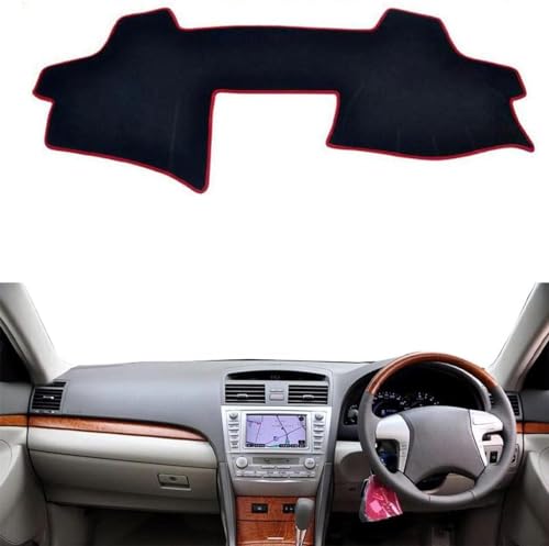 LiyanWu Auto Armaturenbrett Schattierung Matte, Für Toyota Aurion XV40 2007-2011 Armaturenbrett-Abdeckung Sonnenschutz Pad Instrument Panel Teppiche von LiyanWu
