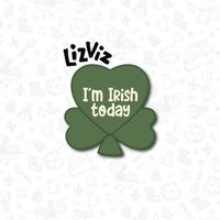 Clover Ausstecher. Groß 2022 Design. St. Patrick's Day von LizViz