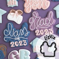 Graduierung Cookie Cutter. Grad Und Klasse An Graduierung Cookie Cutter. Grad Und Klasse An von LizViz