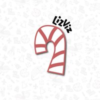 Zuckerstange Ausstechform Weihnachten Pla Cutter Zuckerstange Ausstechform Weihnachten Pla Cutter von LizViz