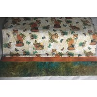 Fuchs Und Hase Kissenbezug von LizardLadybug
