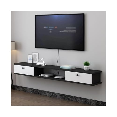 Lizhuzhuzs28 Modern Schwebender TV-Ständer, wandmontiertes TV-Regal, modernes Media Console Entertainment Center unter dem Fernseher Konsole von Lizhuzhuzs28