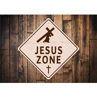 Jesus Zone Schild, Süße Christliche Dekoration, Dekor Für Jesus, Liebhaber Zone, Zeichen Den Mann, Großer Mann Oben, Haus Geschenk, Geschenk von LiztonSignShop