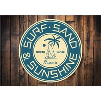 Surf Sand & Sunshine Zeichen, Surfer Shack Deko, Home Dekor, Decor, Geschenk Für Surfer, Geschenk, Love von LiztonSignShop