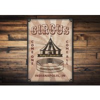 Tolles Zirkusschild, Zirkuszimmer Dekor, Akrobatik, Vintage Zirkus, Schild Für Zirkushaus, Zirkus Zirkusliebhaber - Qualitätsschilder von LiztonSignShop