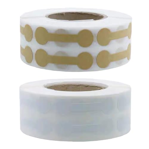 Ljmyy 2 Rollen Kraftpapier Schmuck Selbstklebende Langhantelaufkleber Tragbare Displaykarte Paket Ringe Etiketten Schmuck Etiketten Ljmyy 2 Rollen Kraftpapier Schmuck Selbstklebende Langhantelaufkleber Tragbare Displaykarte Paket Ringe Etiketten Schmuck Etiketten von Ljmyy