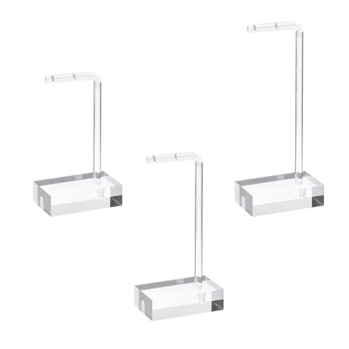 Ljmyy 3-teiliges tragbares Ohrringständer-Set aus transparentem Acryl, 3 Größen, Schmuckhalter für Einzelhandel Fotografie und zur Aufbewahrung von Schmuck zu Hause Ljmyy 3-teiliges tragbares Ohrringständer-Set aus transparentem Acryl, 3 Größen, Schmuckhalter für Einzelhandel Fotografie und zur Aufbewahrung von Schmuck zu Hause von Ljmyy