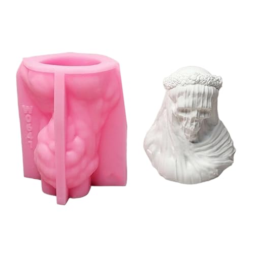 Ljmyy Figurine Bride Stabiles Silikonform-Set, Bastelbedarf für Kinder, Kreativität und Heimdekoration, Verschönerung der Braut von Ljmyy