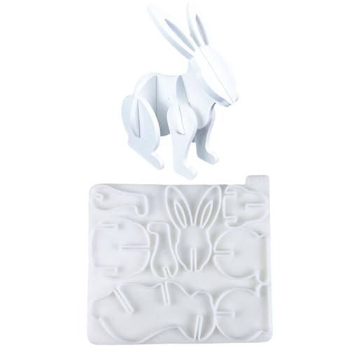 Ljmyy Flexible Silikonform für den Schreibtisch, für Kaninchen, Dekoration, Gipsform, Schmuckherstellung, Ornamentform Ljmyy Flexible Silikonform für den Schreibtisch, für Kaninchen, Dekoration, Gipsform, Schmuckherstellung, Ornamentform von Ljmyy