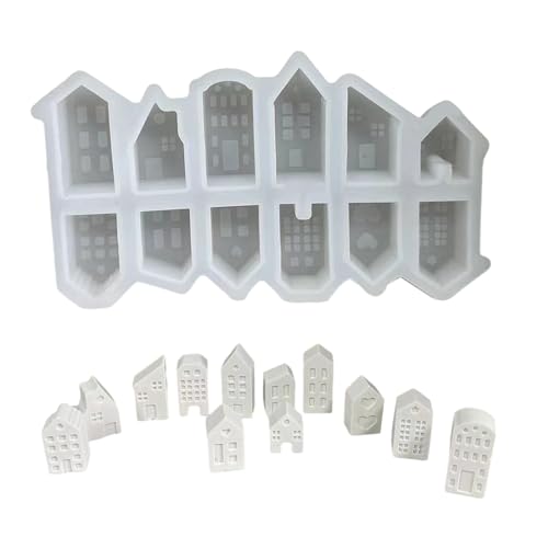 Ljmyy Flexible Silikonform für den Schreibtisch, für kleine Häuser, Dekoration, Gipsformen, Schmuckherstellung, Ornamentform Ljmyy Flexible Silikonform für den Schreibtisch, für kleine Häuser, Dekoration, Gipsformen, Schmuckherstellung, Ornamentform von Ljmyy