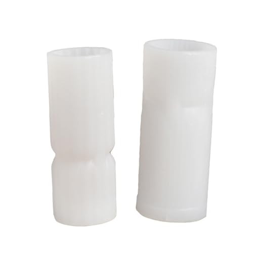 Ljmyy Kerzenständer-Silikonform, vertikale Streifen, geometrische zylinderförmige Kerzenständerformen, Gips, Kerzenhalter, Form für Kerzenständer Ljmyy Kerzenständer-Silikonform, vertikale Streifen, geometrische zylinderförmige Kerzenständerformen, Gips, Kerzenhalter, Form für Kerzenständer von Ljmyy