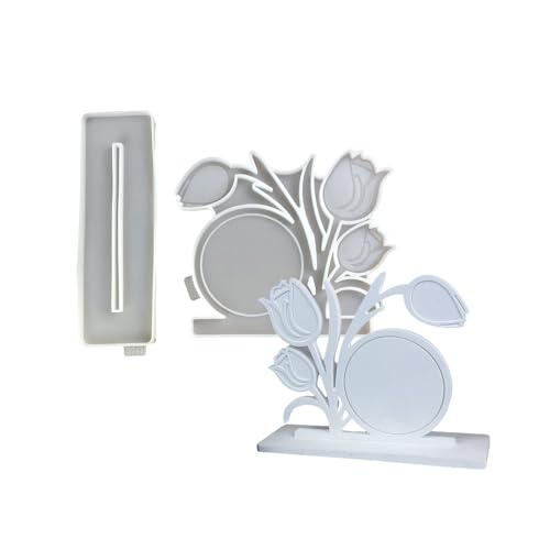 Ljmyy Mehrzweck-Blumenform aus Epoxidharz, Blumenform, Fotorahmen, Silikon-Gießformen für und Heimdekoration, Fotorahmenform Ljmyy Mehrzweck-Blumenform aus Epoxidharz, Blumenform, Fotorahmen, Silikon-Gießformen für und Heimdekoration, Fotorahmenform von Ljmyy