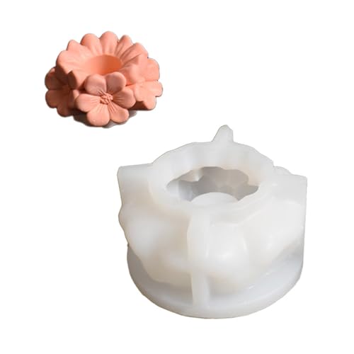 Ljmyy Mehrzweck-Sakuras-Kerzenhalter-Form-Set, stabil, tragbar, für Kunstharz, Gips, Bastelbedarf, verschiedene Größen, Sakura-Kerzenhalter-Form Ljmyy Mehrzweck-Sakuras-Kerzenhalter-Form-Set, stabil, tragbar, für Kunstharz, Gips, Bastelbedarf, verschiedene Größen, Sakura-Kerzenhalter-Form von Ljmyy